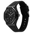 Fastrack Vyb Rebel Quartz Analog Black Dial Black Color Silicone Strap Watch For Guys - image number 3