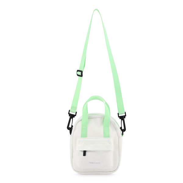 Fastrack Snack-Pack White Sling Bag with Detachable Sling - image number 1