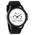 Fastrack Valentine Quartz Analog White Dial Silicone Strap Unisex Watch - image number 1