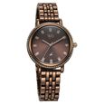 Fastrack Vyb Enigma Quartz Analog Brown Dial Brown Metal Strap Watch For Women - image number 1