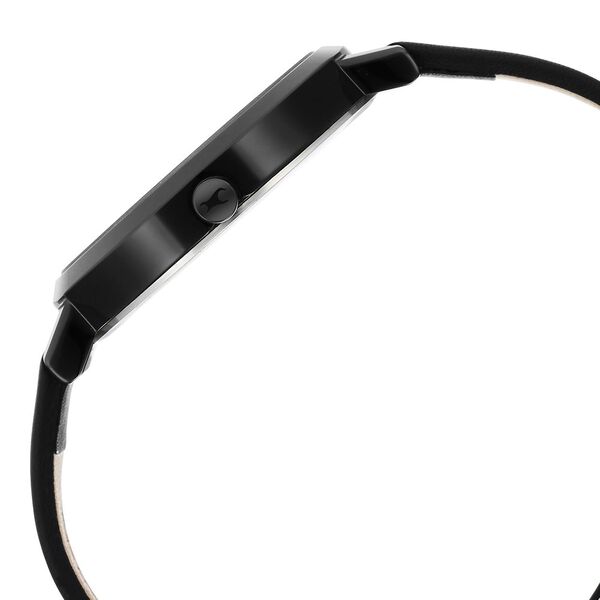 Fastrack Style Up Black Dial Leather Strap Watch for Girls - image number 4