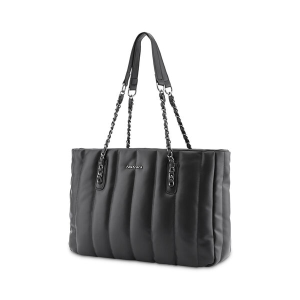Fastrack Quillow Tote in Black - image number 2