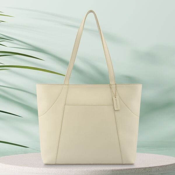 Fastrack Grey Laptop Tote Bag for Women - image number 0