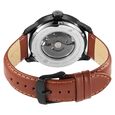 Fastrack Automatics Blue Dial Tan Leather Strap Automatic Watch ForGuys - image number 5