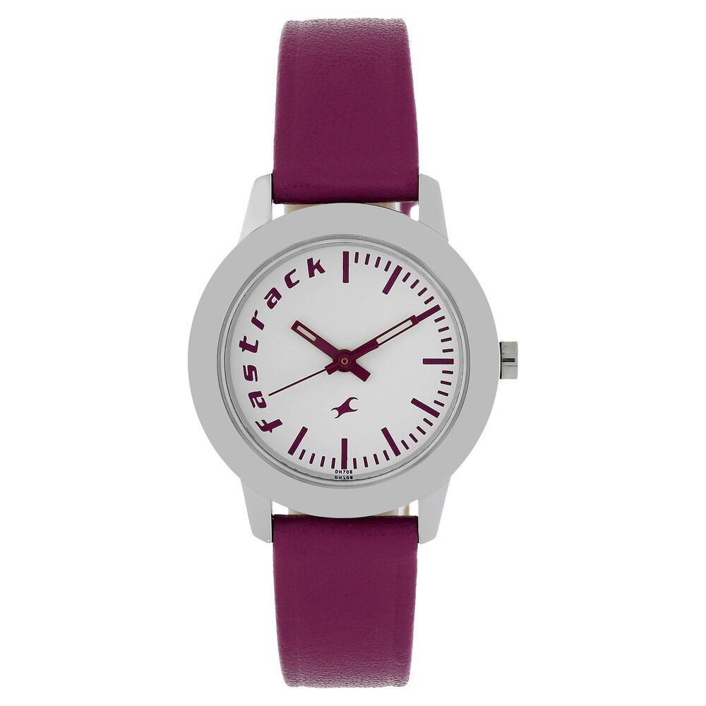 Fastrack watches white strap discount