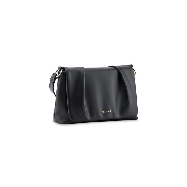 Fastrack Pleated Shoulder Bag with Chain Detailing Sling in Black - image number 3