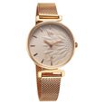 Fastrack Vyb Classique Quartz Analog Rose Gold Dial Rose Gold Metal Strap Watch For Women - image number 1