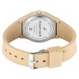 Fastrack Tees Wanderlust Quartz Analog Beige Dial Silicone Strap Watch for Girls - image number 4