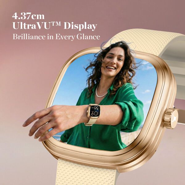 Fastrack Ryz Women Smartwatch with 1.72" Super Ultra VU Display, Dynamic 60Hz Refresh Rate, Functional Crown, AI Voice - image number 4