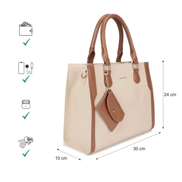 Ivory edge satchel - image number 2