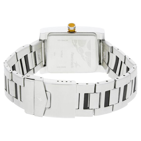 Fastrack Quartz Analog Grey Dial Stainless Steel Strap Watch for Guys - image number 3
