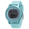 Fastrack Street Line Digital Dial Blue Silicone Strap Watch for Girls - image number 1