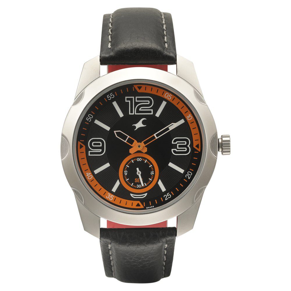 Fastrack watch store price black