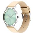Fastrack Stunners Quartz Analog Green Dial Leather Strap Watch for Guys - image number 3