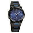 Vyb Nimbus By Fastrack Quartz Analog Blue Dial Two Toned Stainless Steel Strap Watch For Guys - image number 2