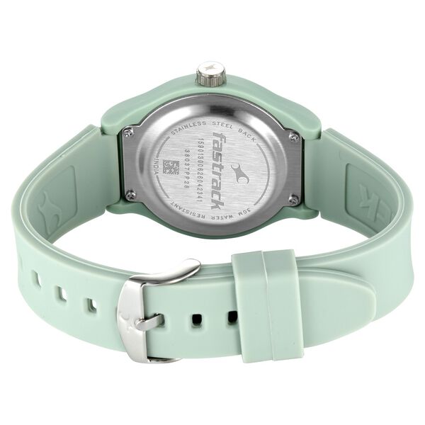 Fastrack Y2K Analog with Midnight Purple Dial Silicon Strap Watch for Girls - image number 5