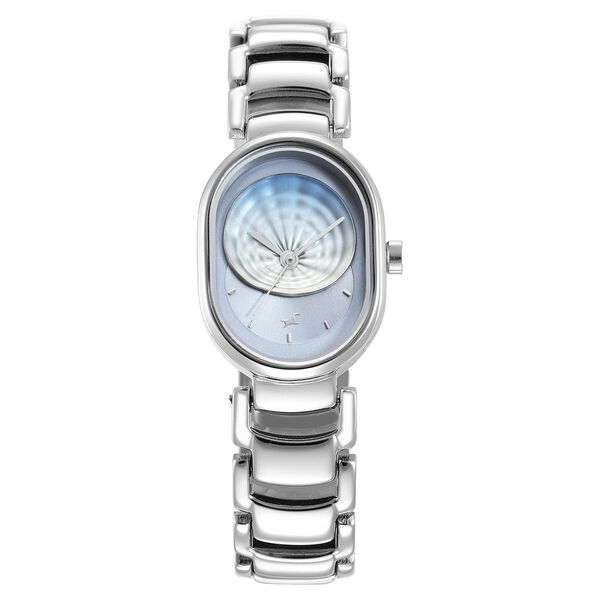 Fastrack Uptown Retreat Quartz Analog Blue Dial Metal Strap Watch for Girls - image number 2