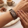 Fastrack Gelato brown analog bracelet watch with Chocolate dial for Girls - image number 7