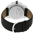 Fastrack Quartz Analog Silver Dial Leather Strap Watch for Guys - image number 3