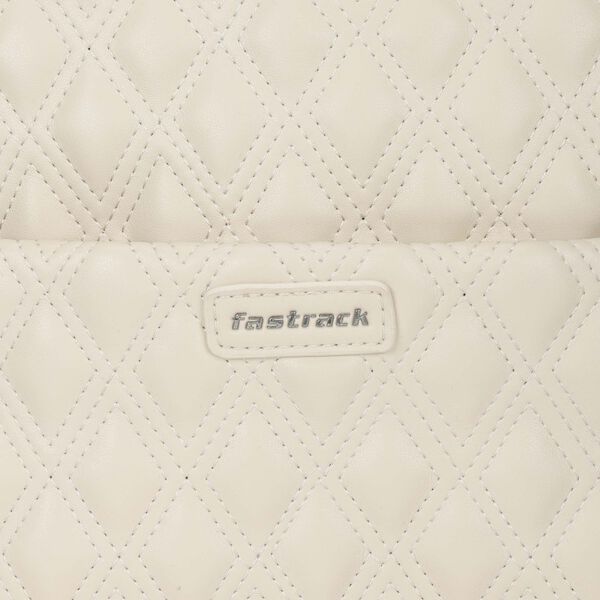 Quiltpop backpack- white and black - image number 8