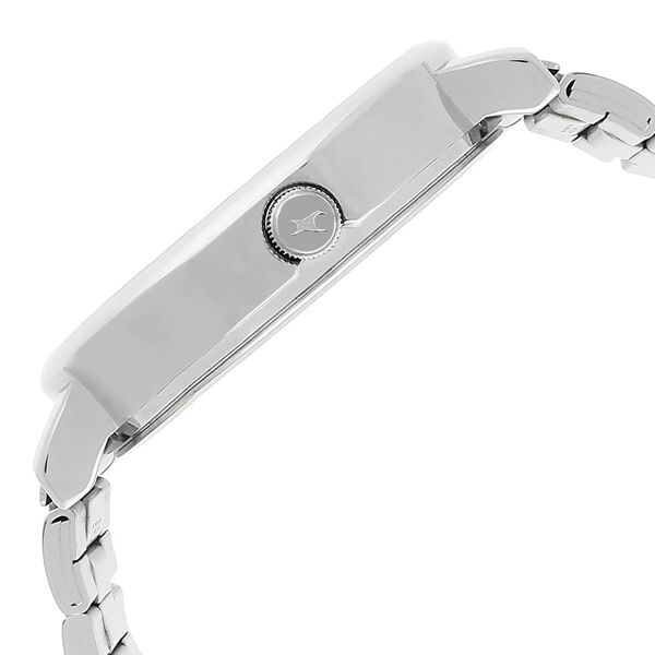 Fastrack Bold Quartz Analog White Dial Stainless Steel Strap Watch for Guys - image number 3