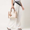 Ivory edge satchel - image number 0
