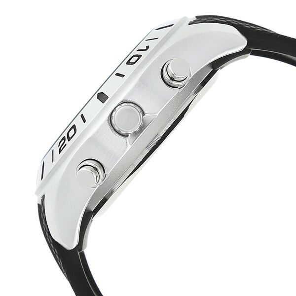 Fastrack Quartz Analog Digital Grey Dial Silicone Strap Watch for Guys - image number 2