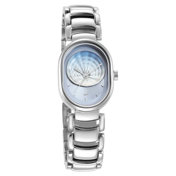 Fastrack Uptown Retreat Quartz Analog Blue Dial Metal Strap Watch for Girls - image number 1
