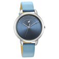 Fastrack Stunners Quartz Analog Blue Dial Leather Strap Watch for Girls - image number 0
