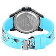 Fastrack Hashtag Quartz Analog Multicoloured Dial Silicone Strap Unisex Watch - image number 4