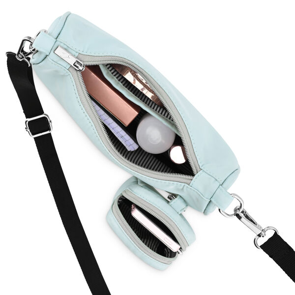 Fastrack Silver Grey Crossbody Sling Bag for Girls - image number 7