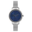 Fastrack Quartz Analog Silver Dial Metal Strap Watch for Girls