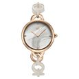 Fastrack Younique Quartz Analog Mother Of Pearl Dial Acetate And Metal Strap Watch For Girls - image number 1