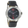 Fastrack Quartz Analog Black Dial Leather Strap Watch for Guys - image number 0