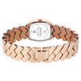 Vyb Showstopper By Fastrack Quartz Analog Grey Dial Rose Gold Metal Strap Watch For Girls - image number 5