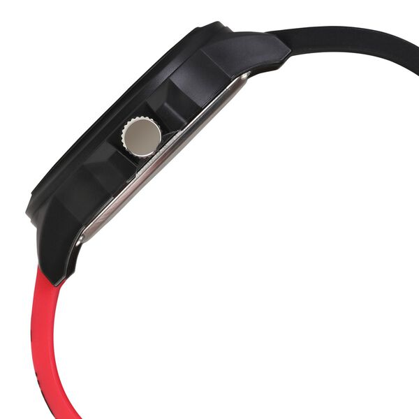 Fastrack Wicked Lines Quartz Analog Red Dial Silicone Strap Unisex Watch - image number 3