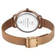 Vyb Classiqu� By Fastrack Quartz Analog Maroon Dial Rose Gold Stainless Steel Strap Watch For Girls - image number 6