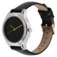 Fastrack Checkmate Quartz Analog Black Dial Leather Strap Watch for Girls - image number 1