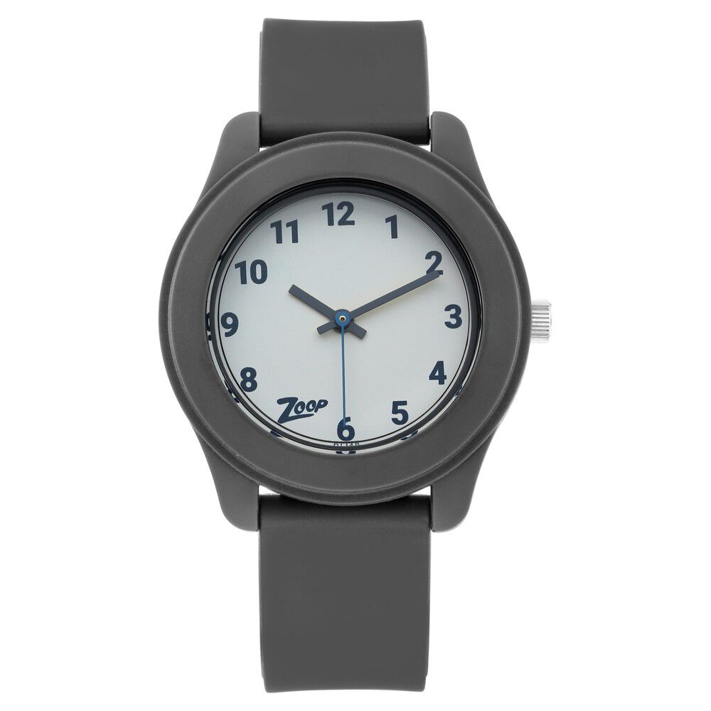 Zoop By Titan Quartz Analog White Dial PU Strap Watch for Kids