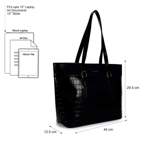 Fastrack Croco Core Tote Bag - image number 8