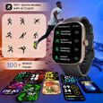 Fastrack Kruz+ 4.85 CM Super HD Display with Functional Crown and AI Voice Assistant Smart Watch for Unisex - image number 5