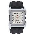 Fastrack Quartz Analog Silver Dial Leather Strap Watch for Guys - image number 0