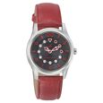 Fastrack Quartz Analog Black Dial Leather Strap Watch for Girls