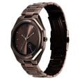 Fastrack 9 to Fine Analog with Brown Dial Metal Strap Watch for Guys - image number 2