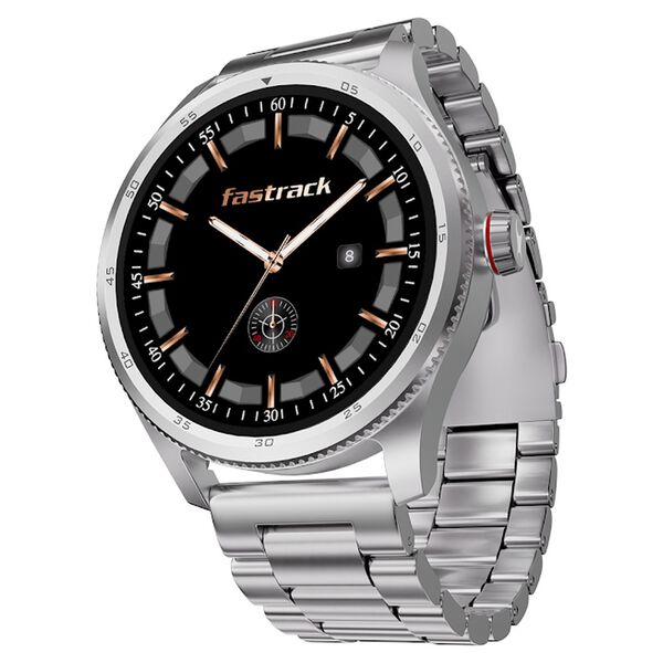 Fastrack Magnus FX1 Luxury Metal Smartwatch with High Definition 3.5 cm UltraVU Display, SingleSync BT Calling - image number 0