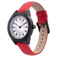 Fastrack Modular Quartz Analog Silver Dial Leather Strap Watch for Girls - image number 2
