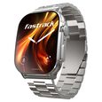 Fastrack Revoltt FS2 Pro (Metal) 1.96" Super AMOLED Smart Watch Metal Body with 1000 Nits Brightness BP & Sleep Monito