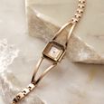 Fastrack Vyb Striker Quartz Analog Rose Gold Dial Rose Gold Metal Strap Watch For Girls - image number 0