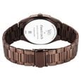 Vyb Nimbus By Fastrack Quartz Analog Black Dial Brown Metal Strap Watch For Guys - image number 5