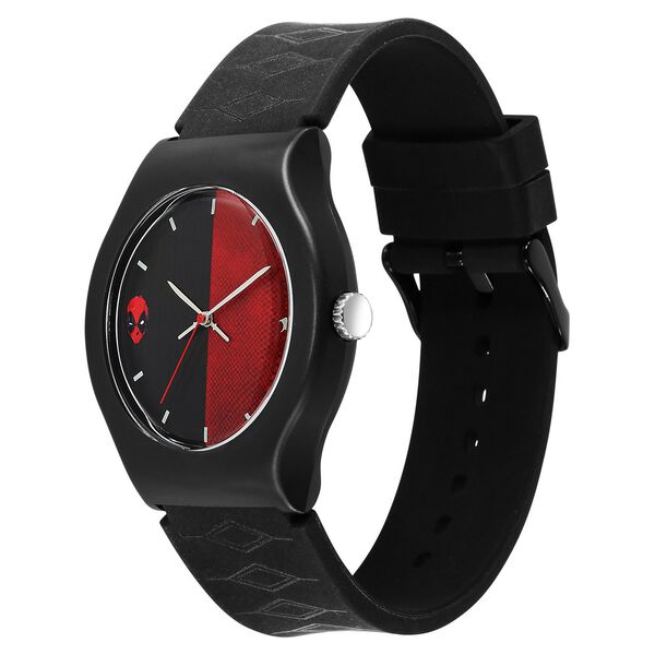 Fastrack Deadpool Wolverine Quartz Analog Dial With Black Silicone Strap Watch For Unisex - image number 2